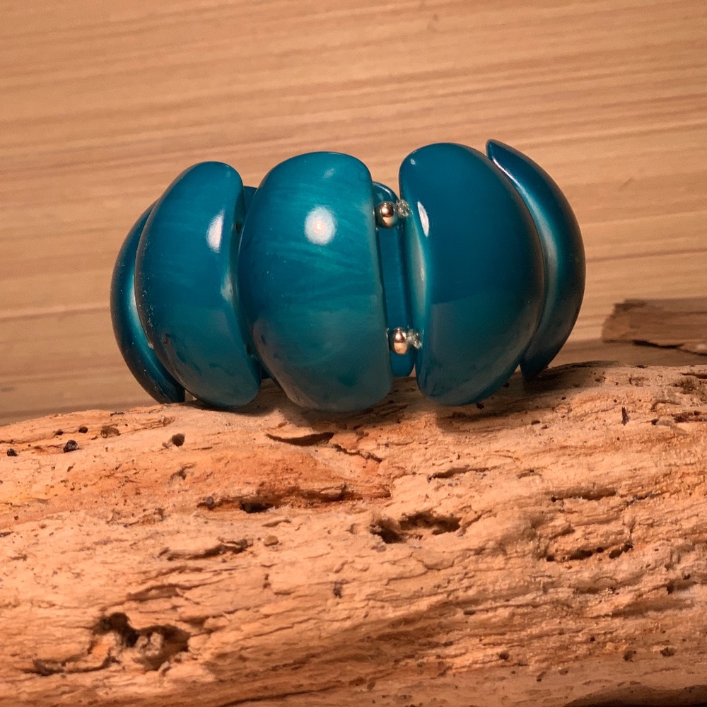 Chunky Turquoise Bracelet